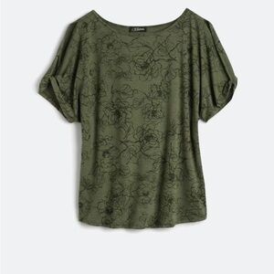 Romy Cold Shoulder Knit Tee